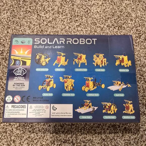 NEW NIB Solar Robot STEM Learning Kit - Picture 2 of 2